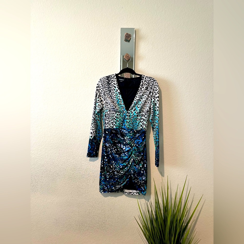BEBE Mini Dress Size M With Lace